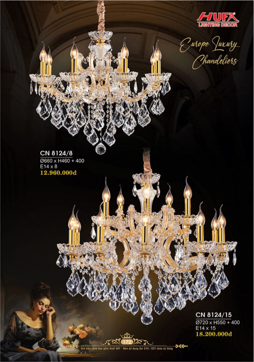 Bảng giá đèn trang trí HUFA